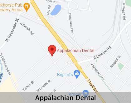 Map image for Dental Bonding in Alcoa, TN